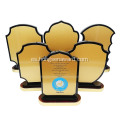 Trofeo de marco de placa de premio de madera de recuerdo personalizado